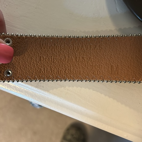 Brown Western Bling Belt - Picture 6 of 6